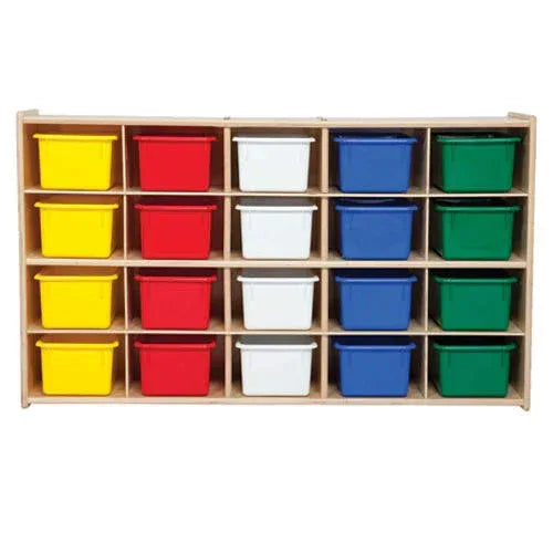 Contender 20 Tray Storage with Assorted Trays - Assembled
