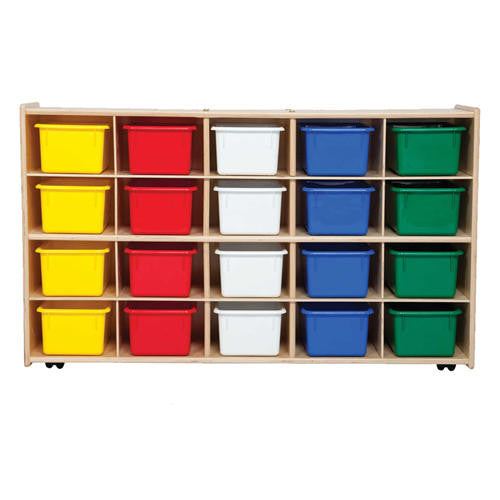 Contender 20 Tray Storage with Assorted Trays - Assembled