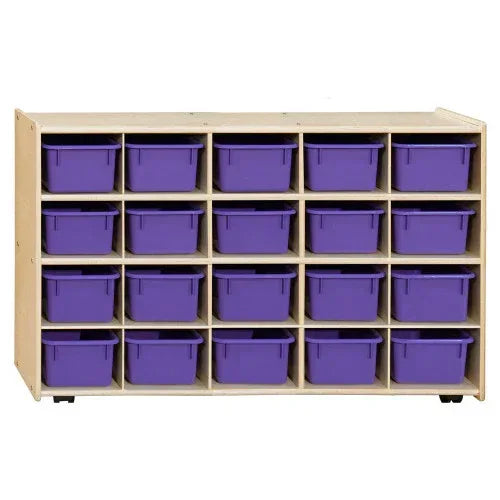 Contender 20 Tray Storage with Purple Trays - RTA