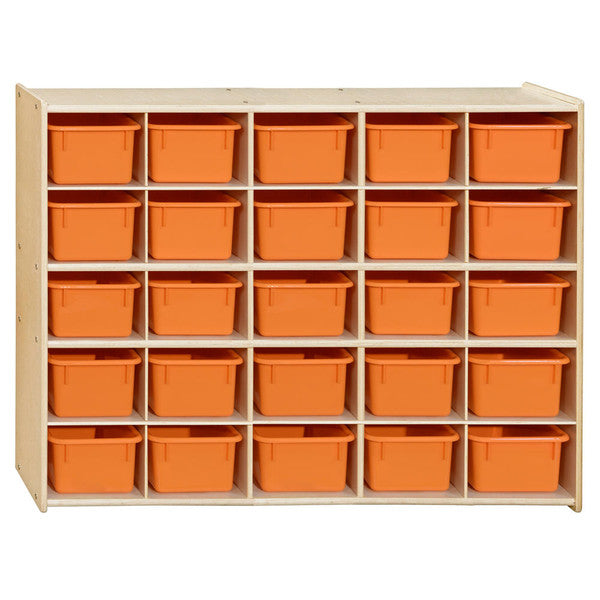 Contender 25 Tray Storage with Orange Trays - RTA