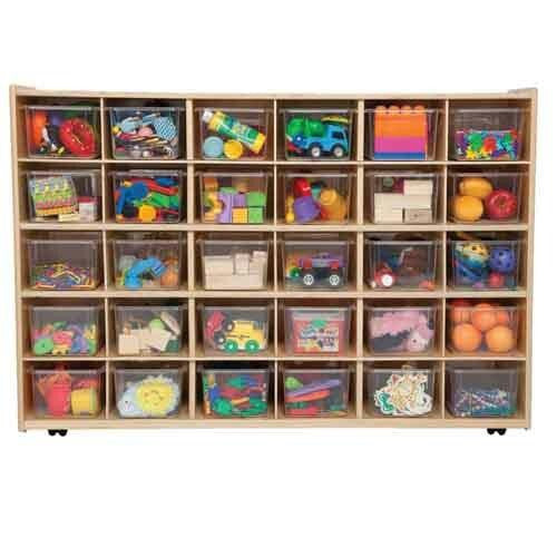Contender 30 Tray Storage with Translucent Trays - Assembled