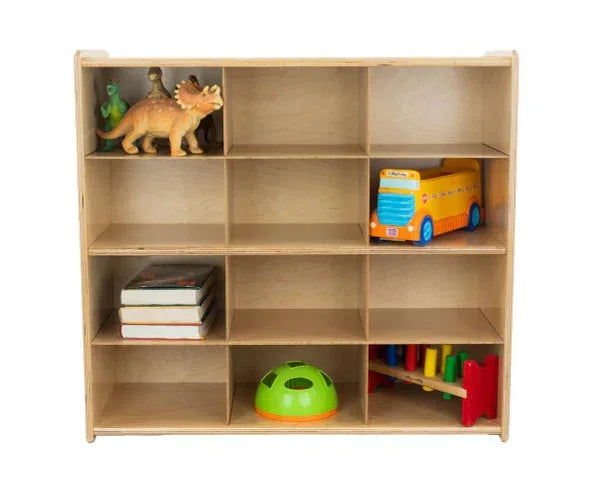 Contender 12-Cubby Storage Unit w/out Tubs - Assembled