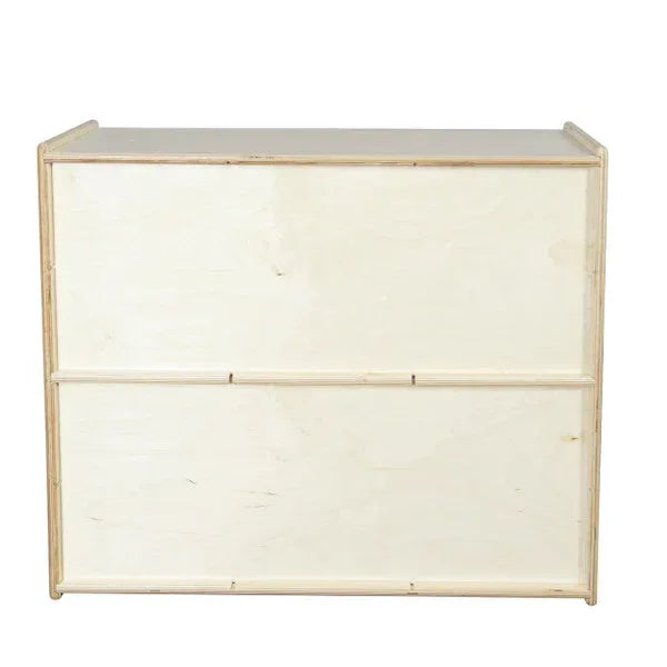 Contender 12-Cubby Storage Unit with Orange Tubs - RTA