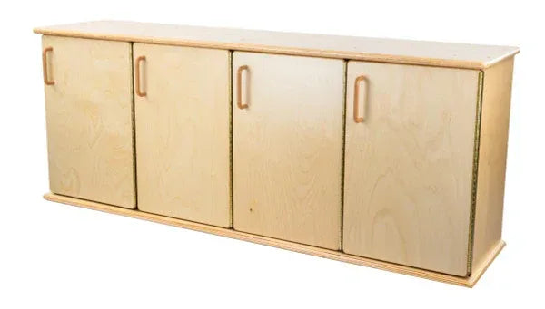 Contender Four-Section Stackable Lockers w/ Doors - RTA