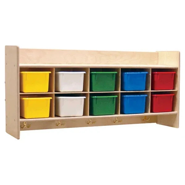Contender Wall Hanging Storage with (10) Assorted Trays - RTA