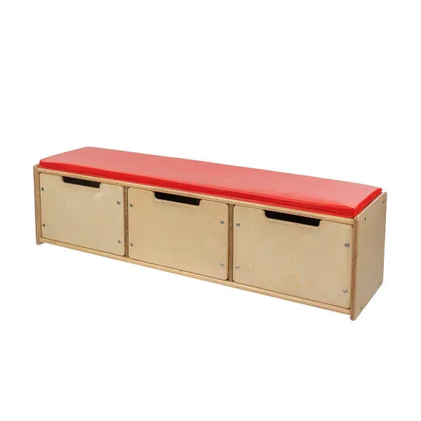 Contender Reading Bench with Drawers - RTA