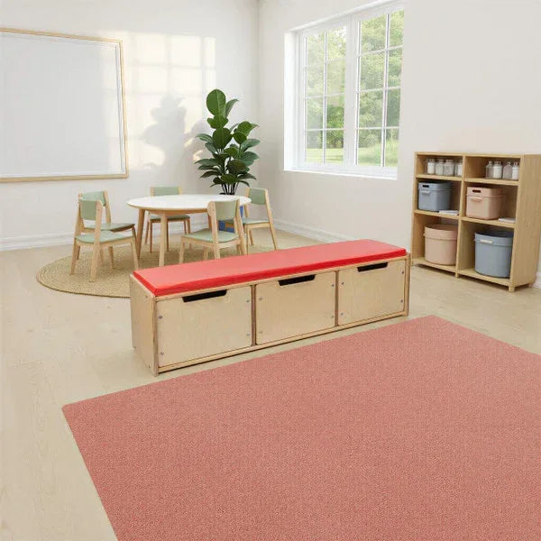 Contender Reading Bench with Drawers - RTA