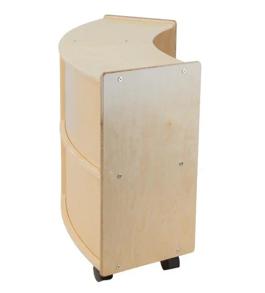 Contender Mobile Concave Storage Unit - Assembled