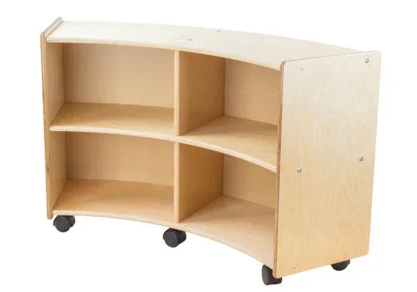 Contender Mobile Concave Storage Unit - Assembled
