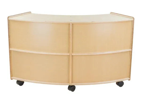Contender Mobile Concave Storage Unit - Assembled