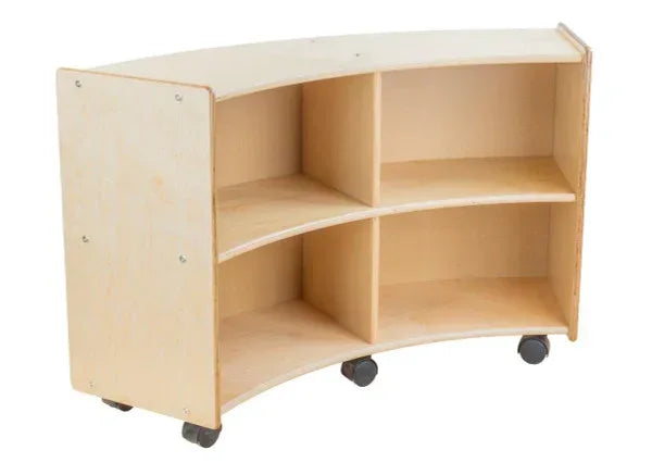 Contender Mobile Concave Storage Unit - Assembled