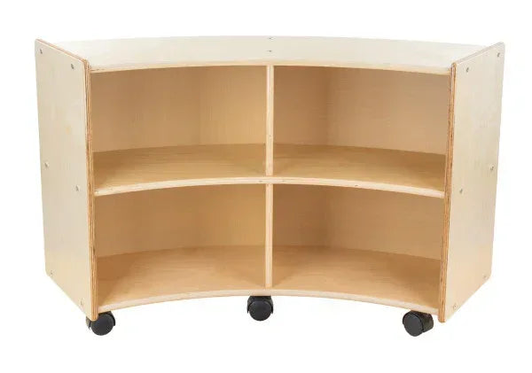 Contender Mobile Concave Storage Unit - Assembled