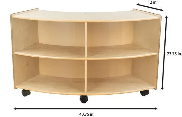 Contender Mobile Convex Storage Unit - Assembled