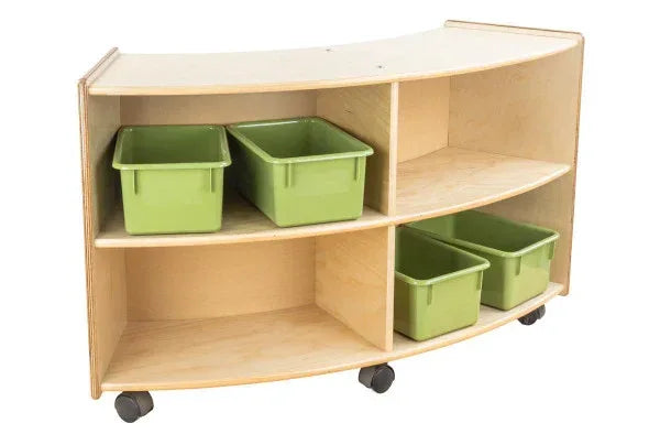 Contender Mobile Convex Storage Unit - Assembled