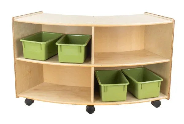 Contender Mobile Convex Storage Unit - Assembled