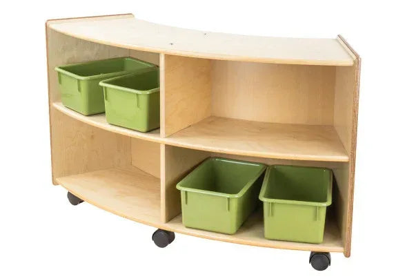 Contender Mobile Convex Storage Unit - Assembled