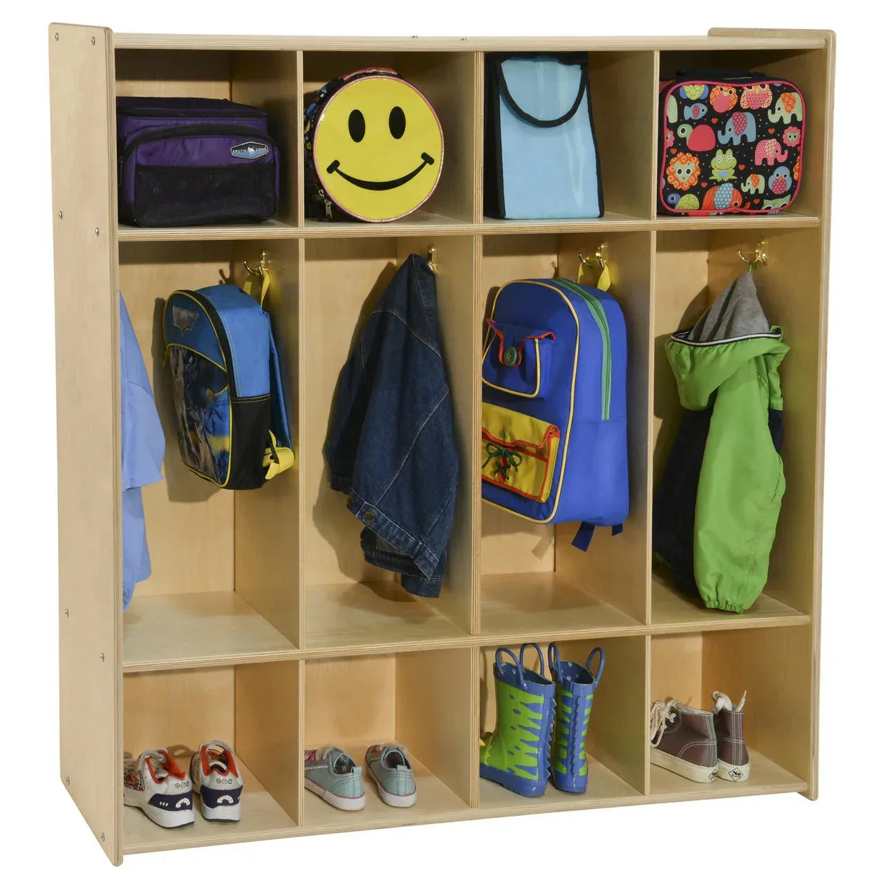 Contender Four Section Locker - Assembled