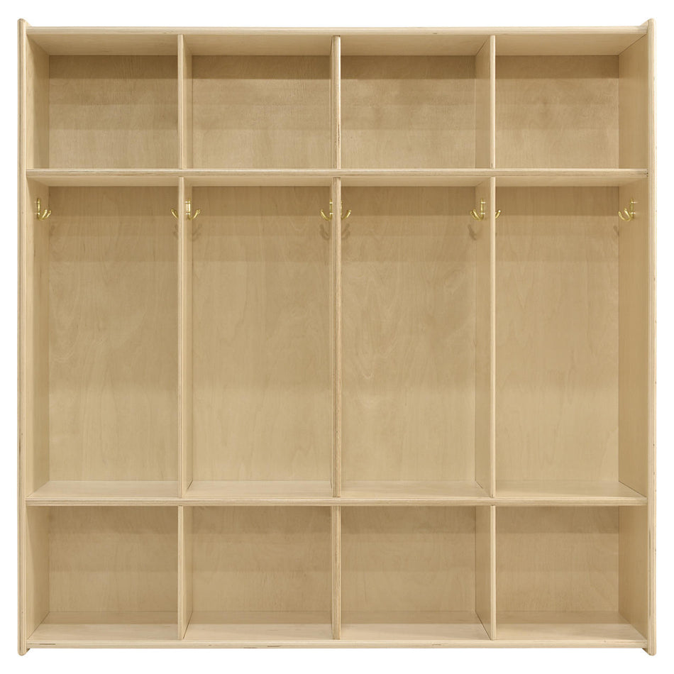 Contender Four Section Locker - Assembled