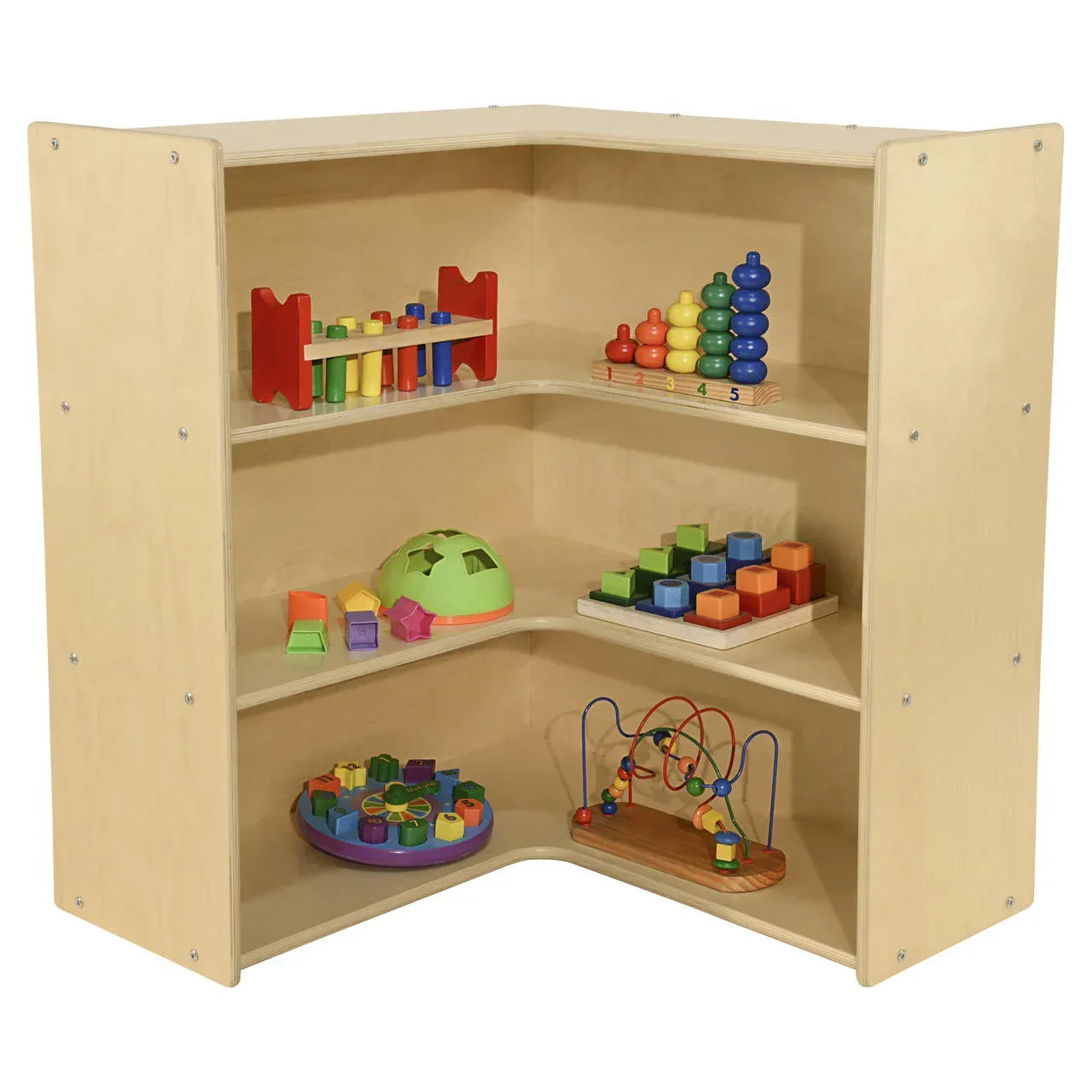 Contender Large Corner Storage Unit - Assembled