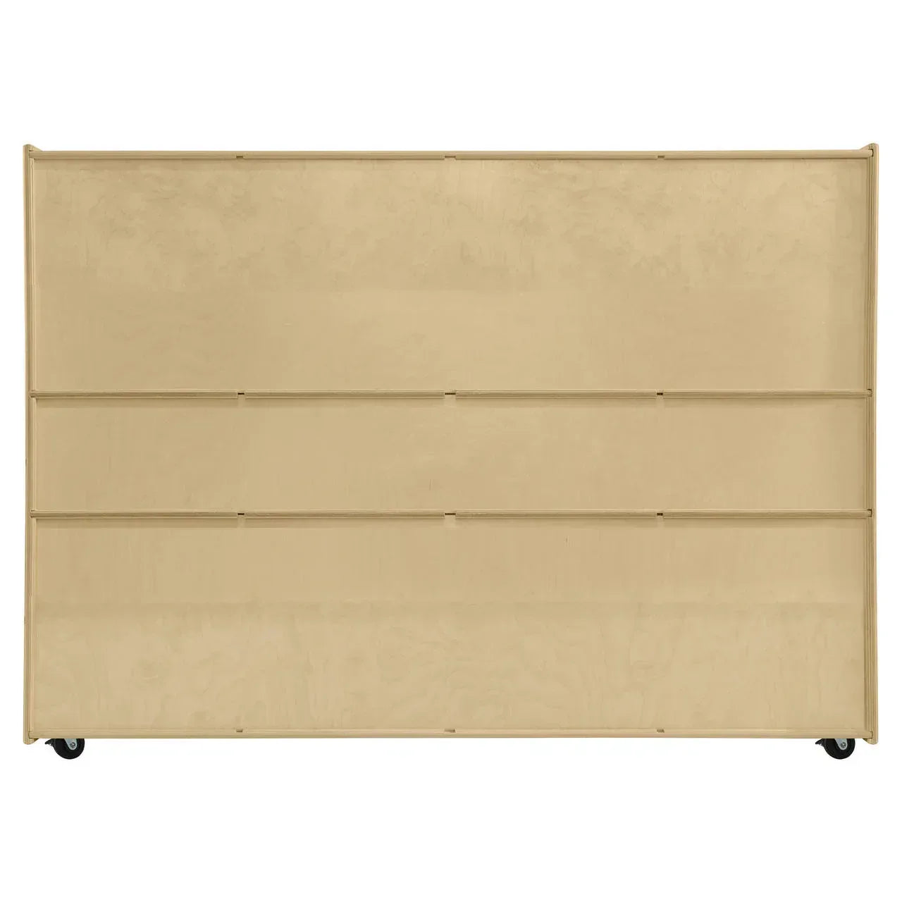 Contender Mobile 30 Tray Storage with Assorted Pastel Trays - Assembled with Casters