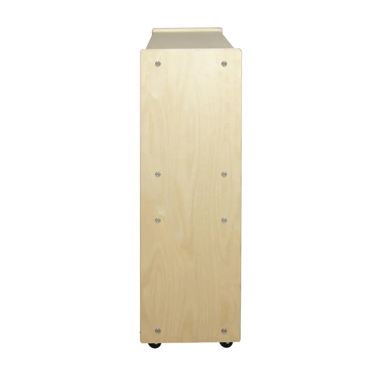 Contender Mobile 30 Tray Storage with Assorted Pastel Trays - Assembled with Casters