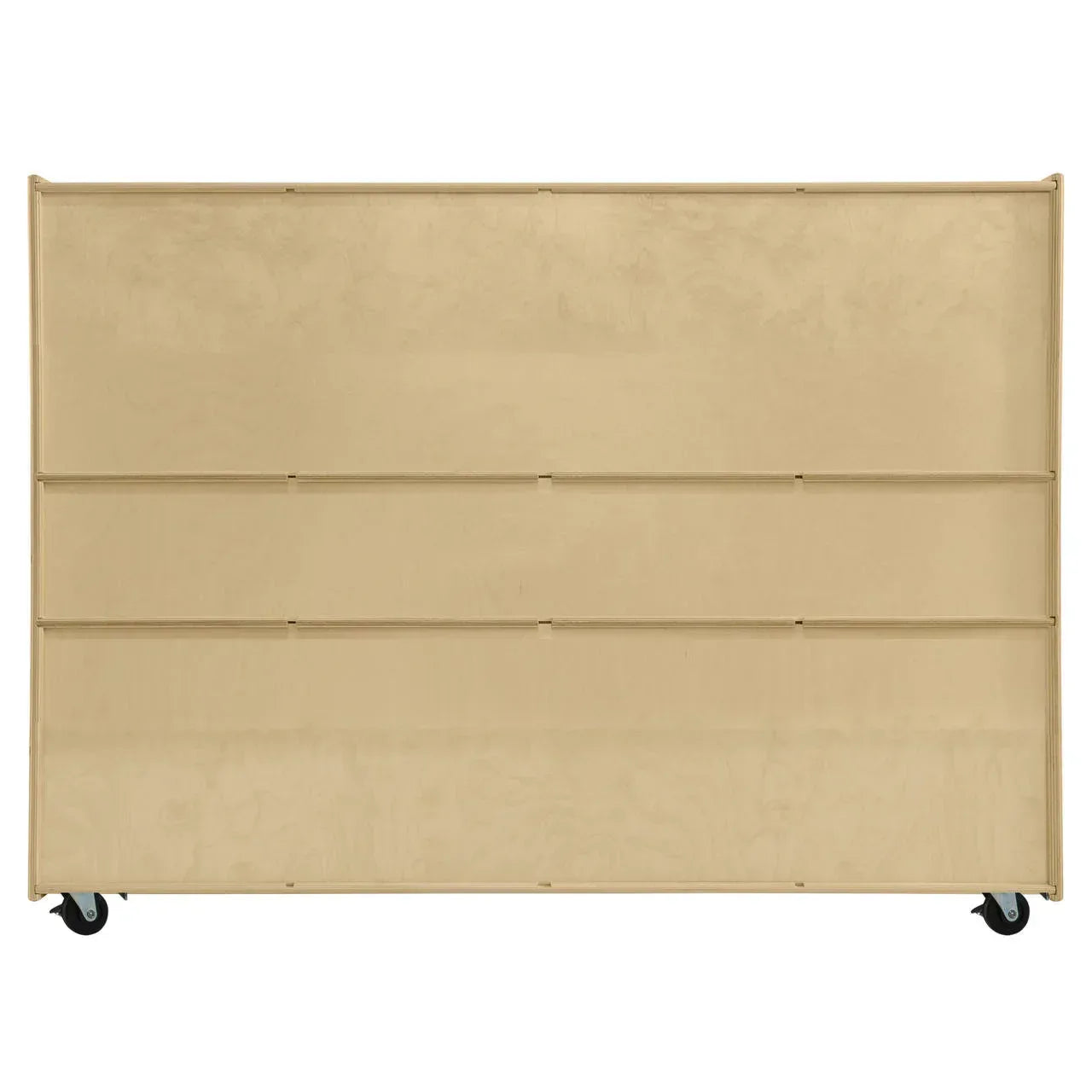 Contender Mobile 30 Tray Storage with Orange Trays - Assembled with Casters