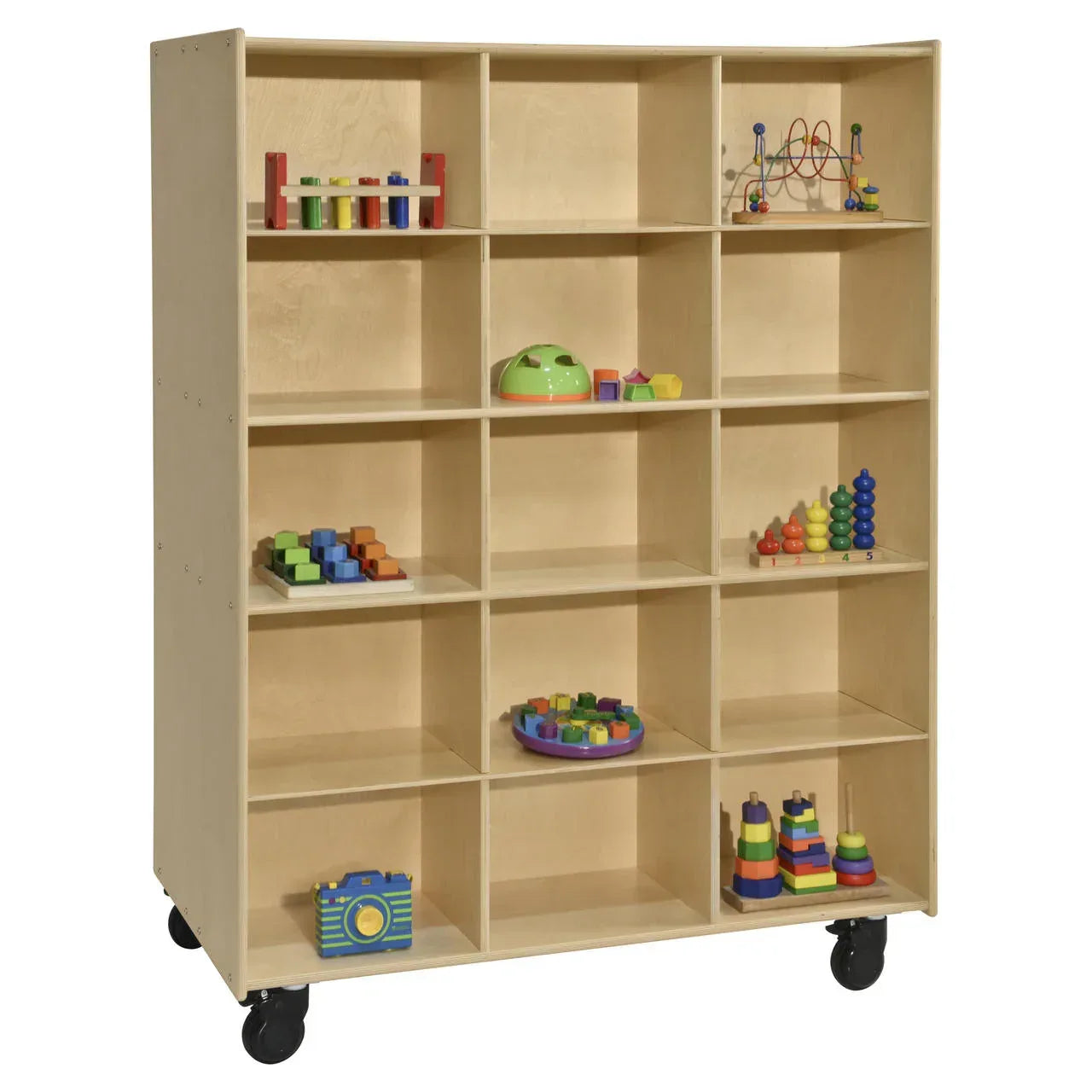 Contender Mobile Big Twin Cubby Storage- Assembled