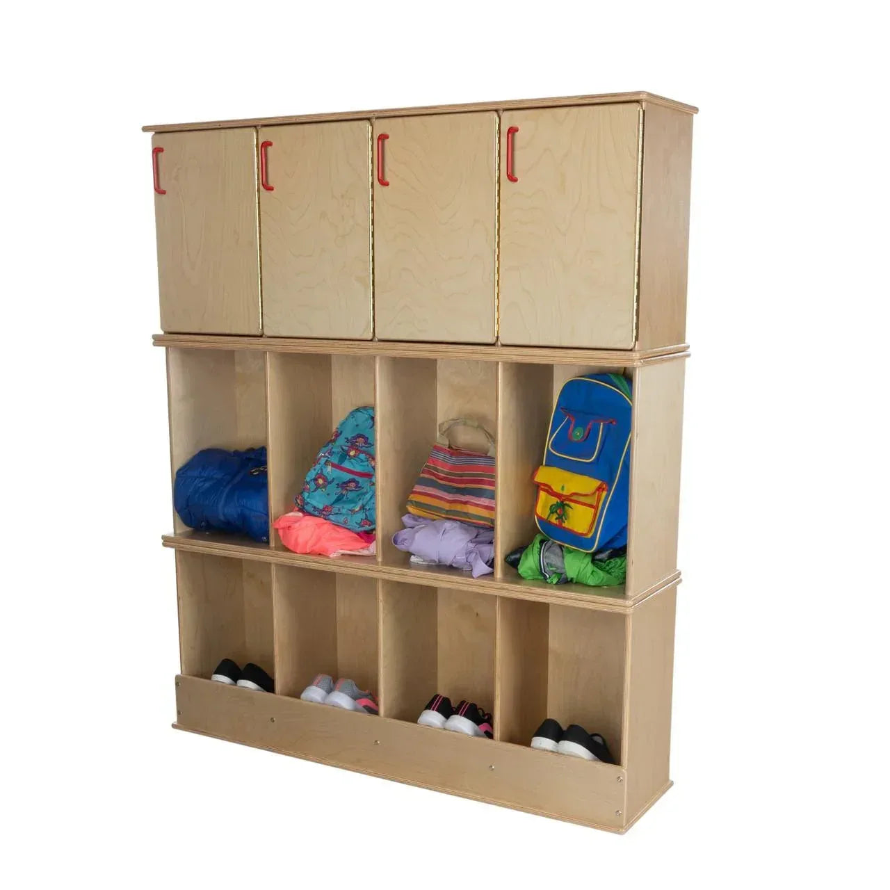 Contender Stackable Bin Unit With 4 Bins -RTA