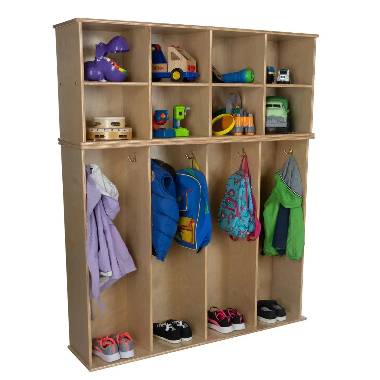 Contender Stackable LOCKER with 4 Sections -RTA