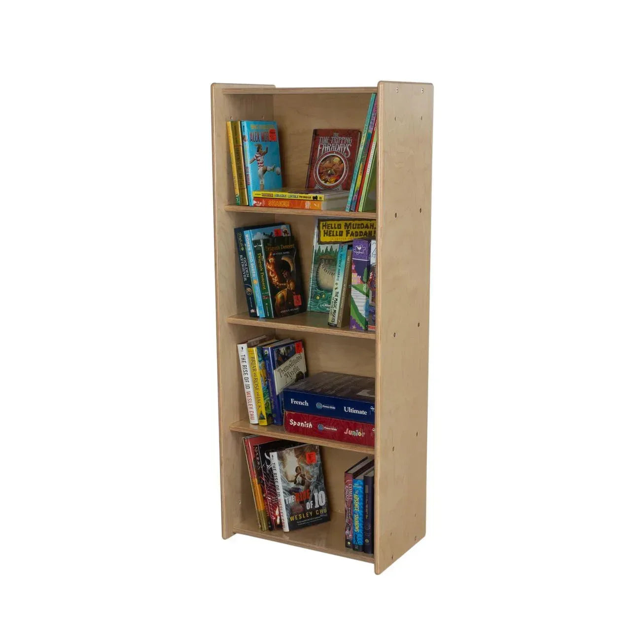 Contender Stackable Shelving Unit with 4 Sections -RTA