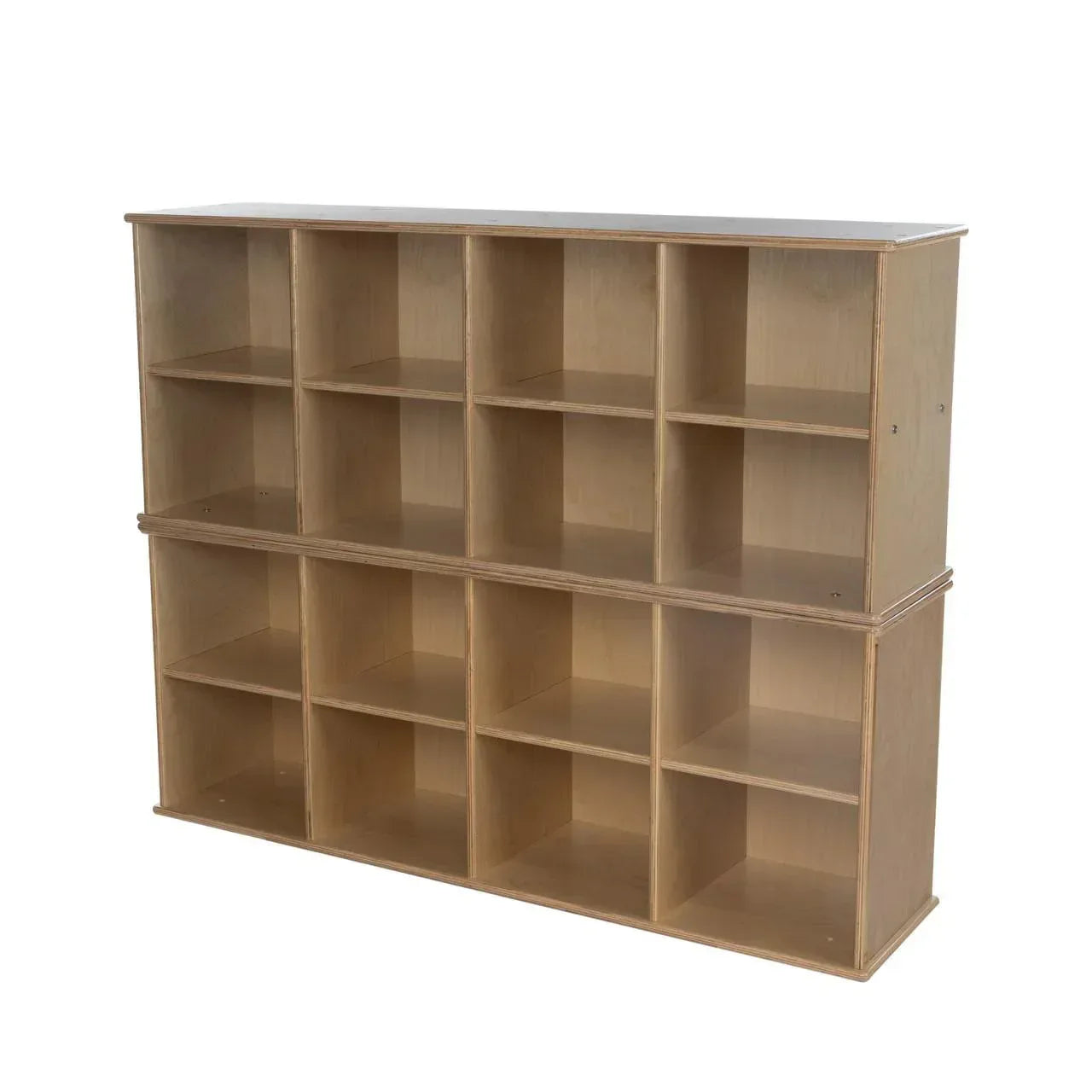 Contender Stackable Shelving Unit with 8 Cubbies