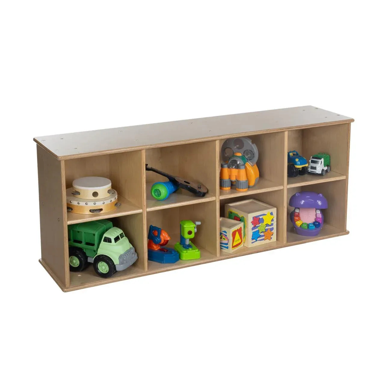 Contender Stackable Shelving Unit with 8 Cubbies