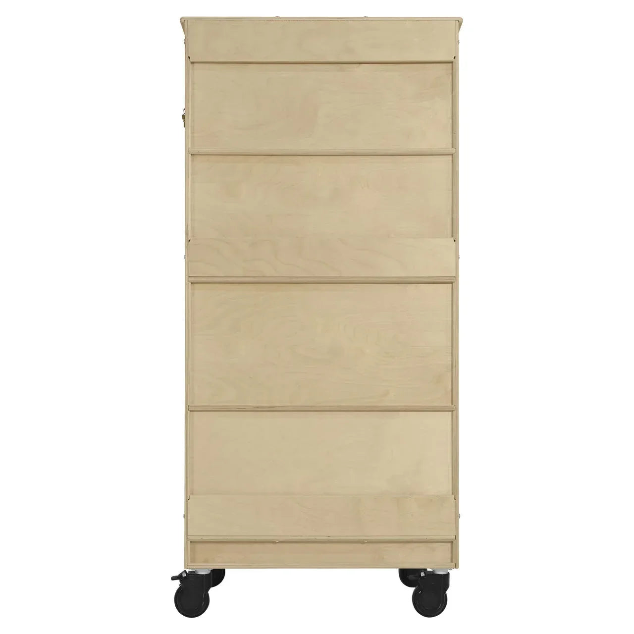 Contender Teacher's Four Cubby Locking Cabinet - Assembled