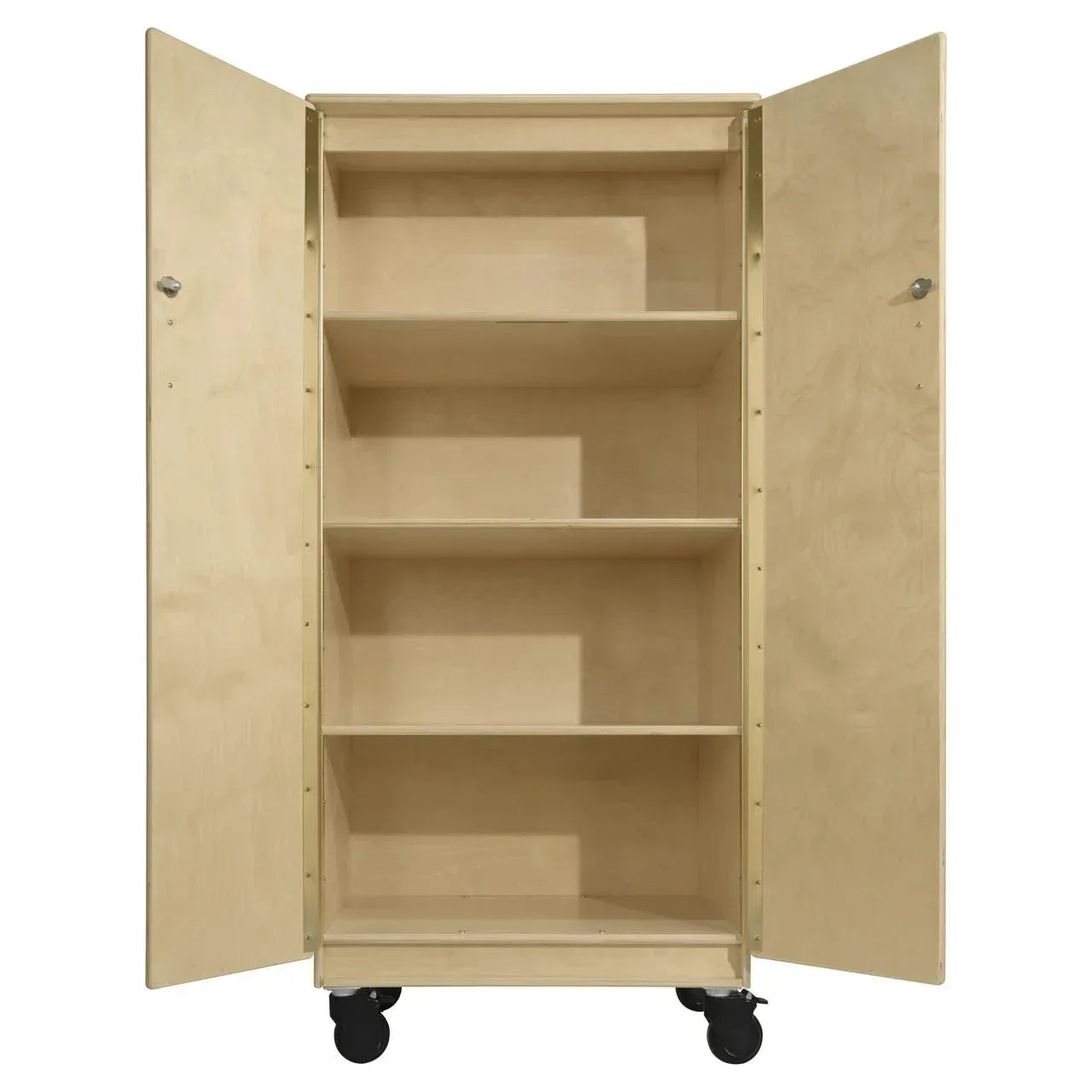 Contender Teacher's Four Cubby Locking Cabinet - Assembled