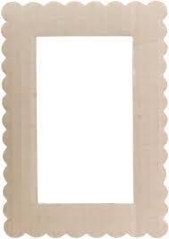 Hygloss Corrugated Frames - 3 1/4" x 4 1/4", (Opening 1 3/4" x 2 3/4") - 12/Pkg.