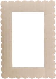 Hygloss Corrugated Frames - 11 1/2" x 13 3/4", (Opening 8" x 10") - 12/Pkg.