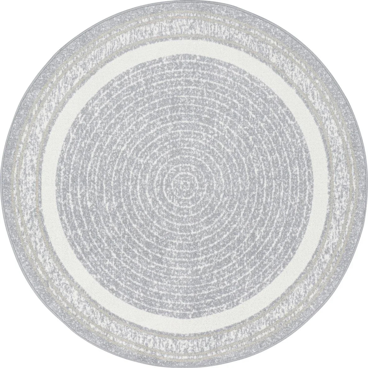 Cozy Corner 7'7" Round area rug in color Mist