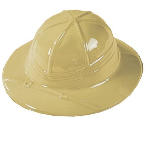 Children Plastic Safari Hats, Pack of 12