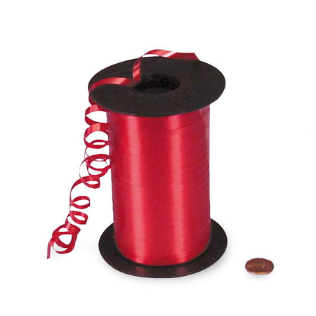 Red Curling Ribbon Roll 500 yds.