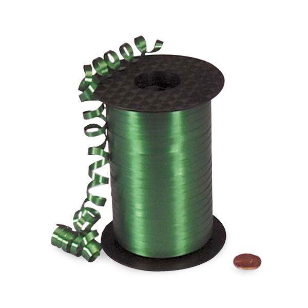 Emerald Green Curling Ribbon Roll 500 yds.
