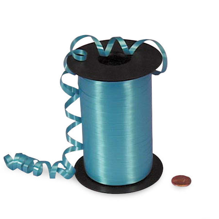 Light Blue Curling Ribbon Roll 500 yds.