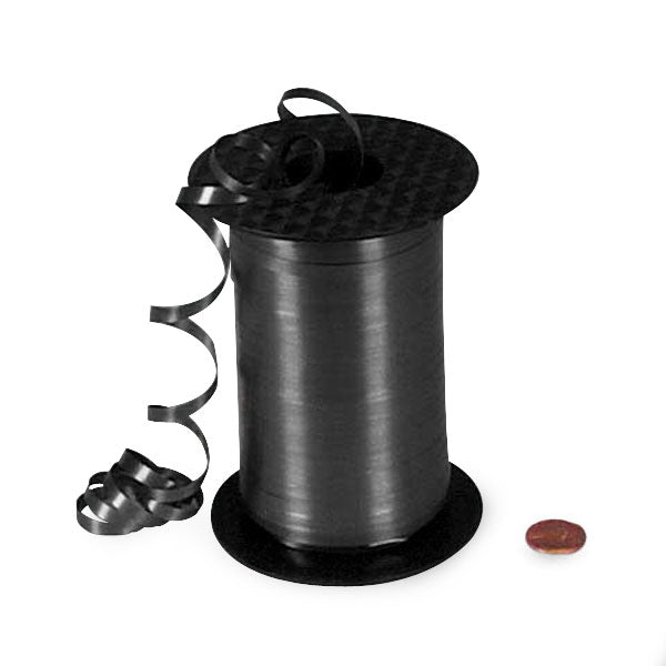 Black Curling Ribbon Roll 500 yds.