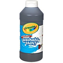 Crayola® Washable Paint 16 OZ. (BIN542016) Black