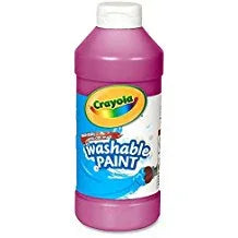 Crayola® Washable Paint 16 OZ. (BIN542016)