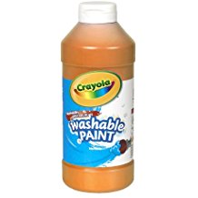 Crayola® Washable Paint 16 OZ. (BIN542016) Orange