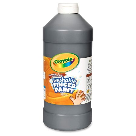 Crayola Washable Finger Paint 16 oz. Black