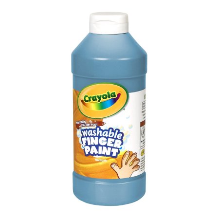Crayola Washable Finger Paint 16 oz. Blue