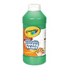 Crayola Washable Finger Paint 16 oz. Green