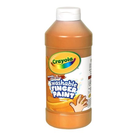 Crayola Washable Finger Paint 16 oz. Orange