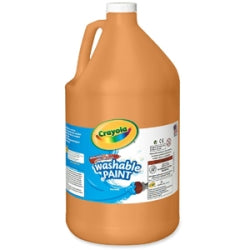 Crayola® Washable Paint Gallon (BIN542128) Orange
